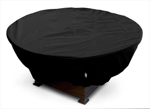 Weathermax Large Firepit Cover - Black - 45 Dia x 21 H in.