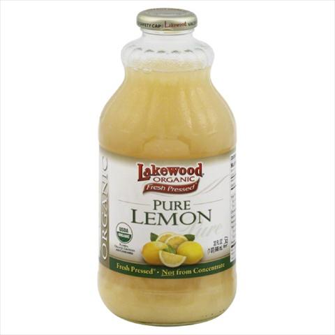 Lemon Juice, Pure, 32 Oz, Pack Of 6