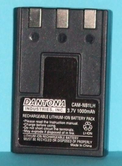 Replacement Canon NB-1LH Digital Camera Battery