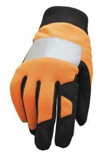 SA6363 Orange Mechanical Gloves Large with Reflect Tape