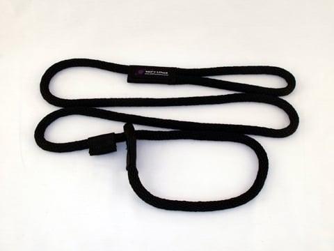 P20808BLACK Dog Slip Leash 0.5 In. Diameter By 8 Ft. - Black