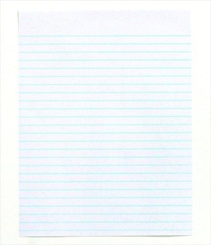 085430 Sulphite Paper Essay And Composition Paper Without Margin- 8.5 x 11 In. - Yellow