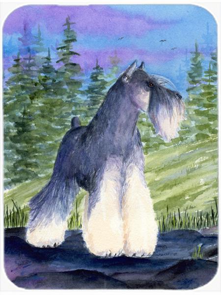 SS1061LCB Schnauzer Glass Cutting Board - Large