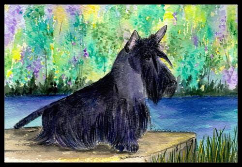 Scottish Terrier Indoor Outdoor Doormat
