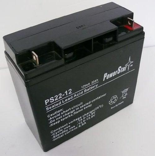 PS12-22-249 12V 22AH Battery For Lobster Elite 2 Tennis Ball Machine
