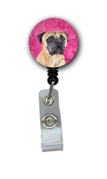 Mastiff Retractable Badge Reel Or Id Holder With Clip