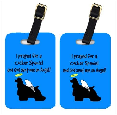 AN1022BT Cocker Spaniel Luggage Tags- Pair - 2