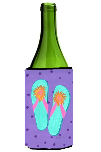Flip Flops Purple Wine Bottle Hugger