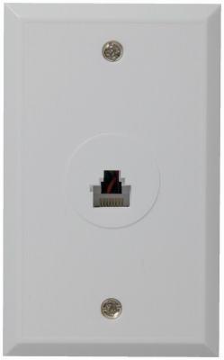 TPH552R Rj45 Flush Mounted - White