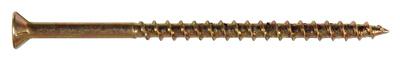 48581 8 x 2 in. Star Drive Zinc & Yellow Dichromate All Purpose Wood Screws