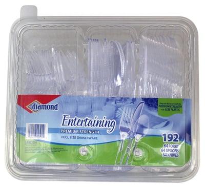 41426-00501  Entertaining Combo Plastic Caddy Tray With Lid