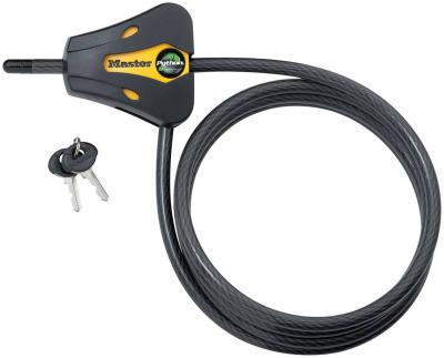 8419DPF Python 8 mm. x 6 ft. Adjustable Locking Cable