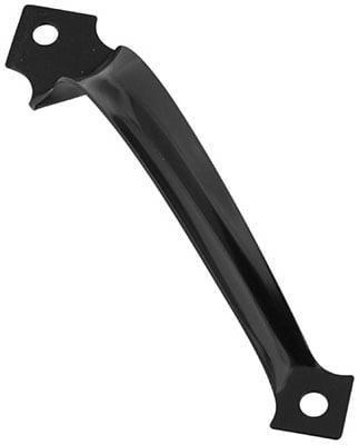 N100-032 6.5 in. Black Ornamental Pull- Designed For Gates
