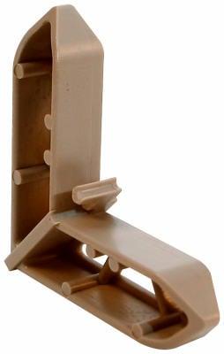 Prime Line PL 15759 20 Pack - Champagne Tan- Plastic Screen Frame Corner