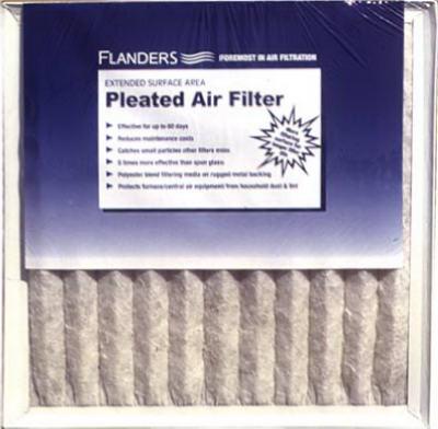 81555.011420 14 x 20 in. Basic Pleated Air Filter Kraft Frame With Wirebacked Media - Pack Of 12