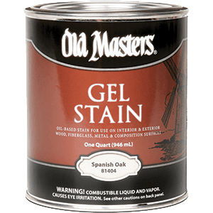 81404 Spanish Oak Gel Stain - 1 Quart