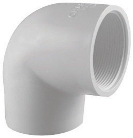 Charlotte PVC 02301 1400 1.05 in. 90 Degree FPT Elbow