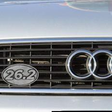 26.2 26.2 Marathon Car Ornament