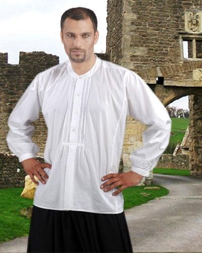 C1100 Warriors Medieval Shirt- White - Extra Large