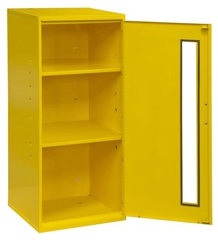 052-50 Steel Spill Control & Respirator Cabinet, Yellow