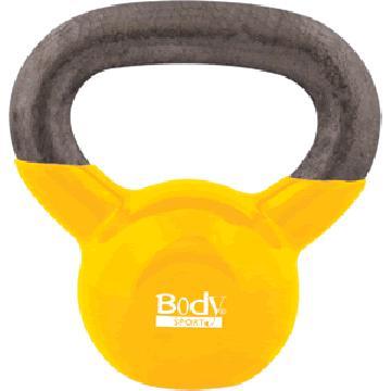 Latex-Free 12 lbs Kettlebell - Yellow