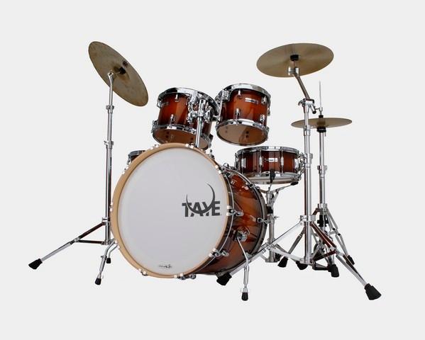 Taye  5 Piece 22 in. StudioMaple Stage Drum Shell Pack, Java Burst