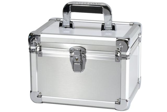 Aluminum Packaging Case&#44; Silver - 7.75 x 8.5 x 11 in.