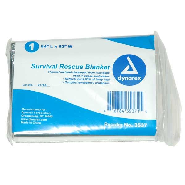 Dynarex 922-00081 52 x 82 in. Dynarex Emergency Blanket