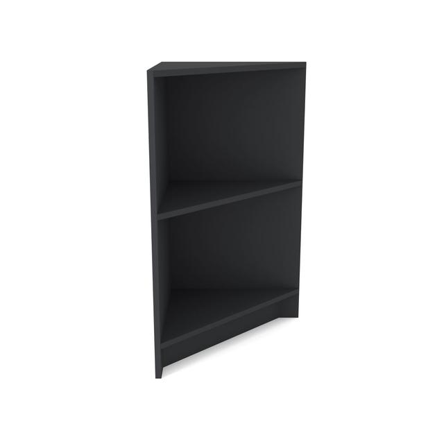 PW-WCB20-BK 20 x 20 x 38 in. Corner Shelving Counter Unit - Black