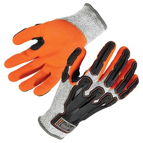 17585 Cut Resistant Nitrile-Dipped DIR Gloves&#44; Gray - Extra Large