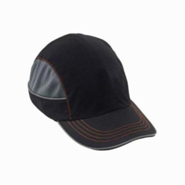 Bump Cap&#44; Black - Long Brim