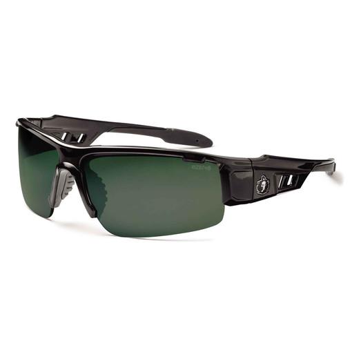 Dagr Safety Glasses&#44; Black & Polarized G15 Lens