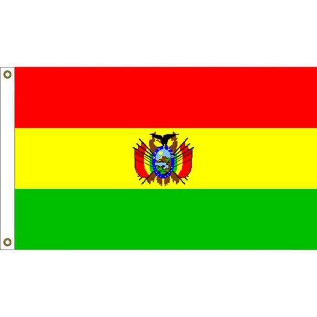 F1012 Flag - Bolivia - 3 x 5 ft.