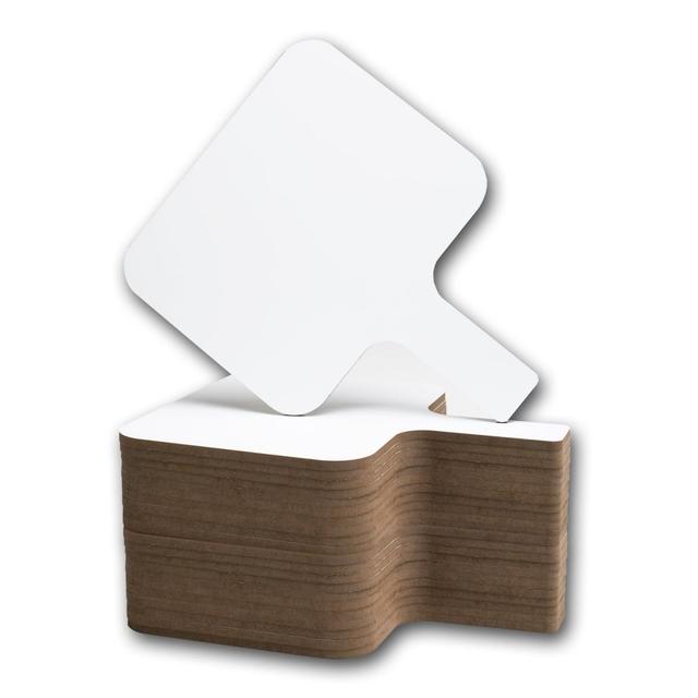 Rectangle Lined Answer Paddle Dry Erase - Pack of 12