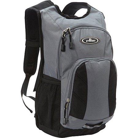 HK100-DGRY-BK Mini Hiking Pack - Dark Gray & Black
