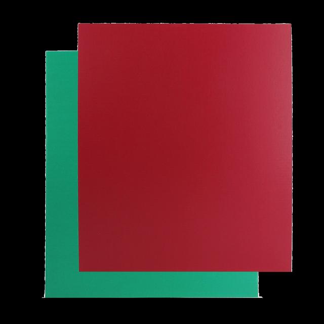 22 x 28 Red/Green Two Sided Project Sheet Bulk Pack of 25