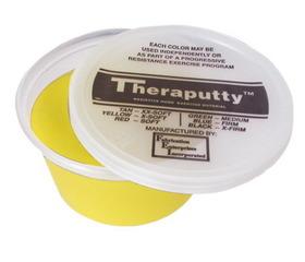 Theraputty Scented Exercise Putty Banana, Yellow, X-Light - 2 oz