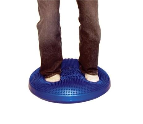 30-1868B 23.6 in. Cando Inflatable Vestibular Seating & Standing Disc, Blue