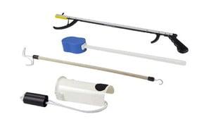 86-0084 Hip Kit No 8 - 26 in. Reacher, Contoured Sponge, Sock & Stocking Aid, Dressing Stick
