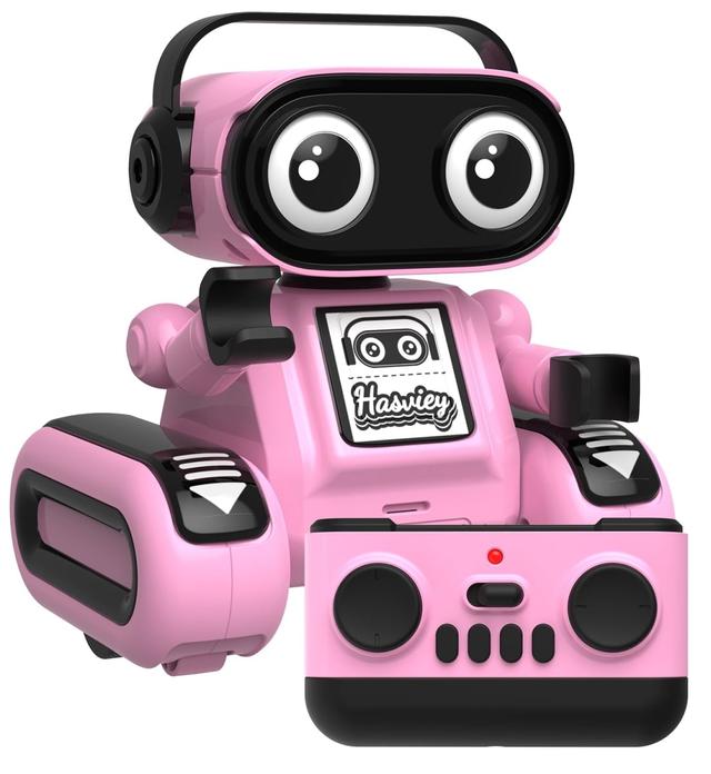 NT86735 Rechargeable Remote Control Robot Toys for Girls 5-7 with Auto-Demo, Recording, Repeat, Dance, Music - Pink
