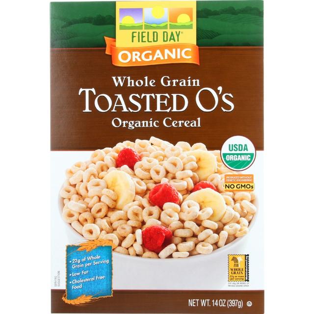 14 oz Cereal Organic Whole Grain - Toasted Oats