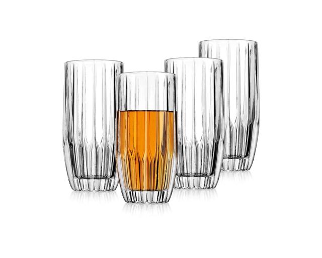 Pleat Highballs Glass - Set of 4