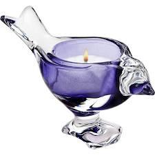 Bird Votive Holder - Blue