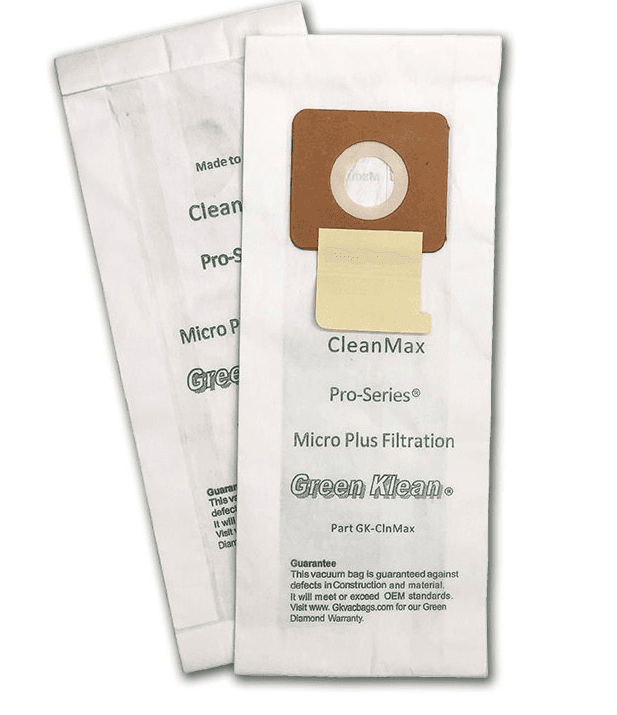 CleanMax Pro-Series Replacement Vacuum Bags - 10 per Case - Case of 10