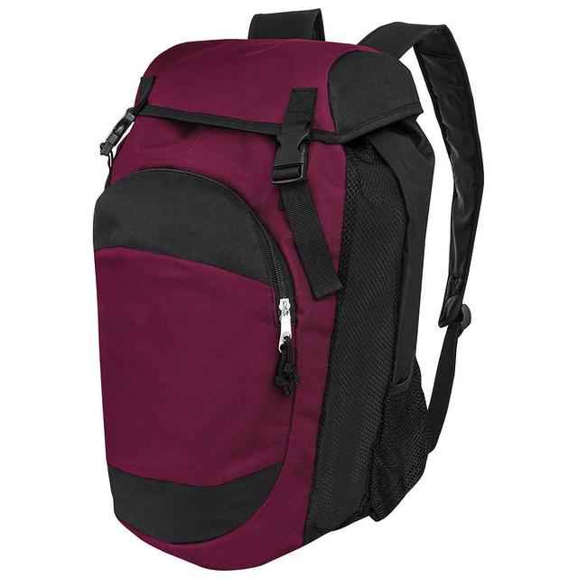 Gear Bag, Maroon & Black - One Size
