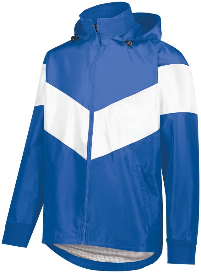 Potomac Jacket&#44; Navy & White - Large