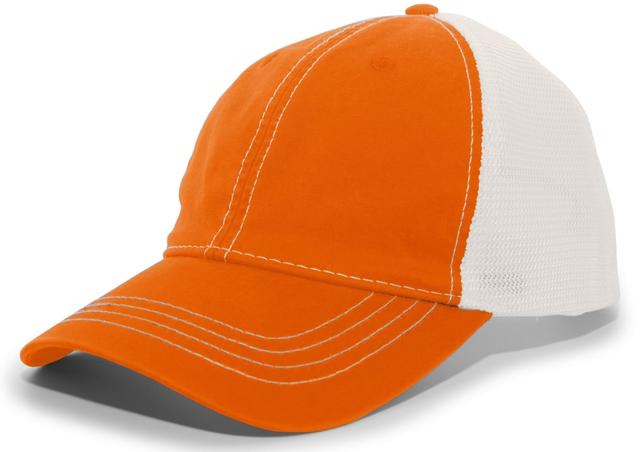 Vintage Trucker Snapback Cap, Navy & White & Navy - One Size