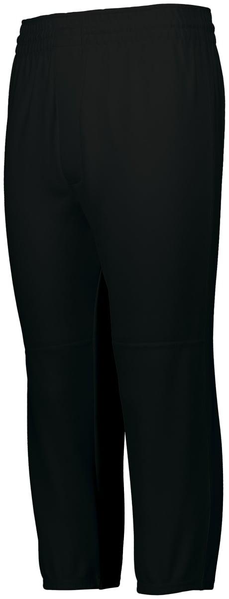 6849.080.XXS Youth Gamer Pull-Up Baseball Pant, Black - 2XS