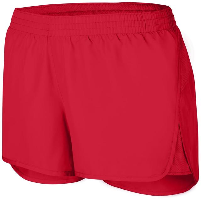 2431.040.M Girls Wayfarer Shorts, Red - Medium