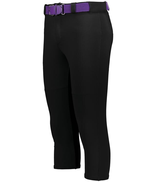6971.080.S Girls Gamer Classic Softball Pant, Black - Small
